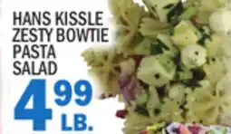 C Town HANS KISSLE ZESTY BOWTIE PASTA SALAD offer