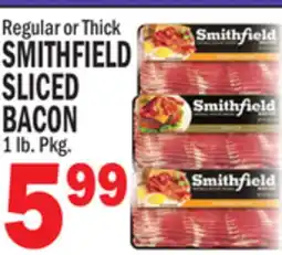 C Town SMITHFIELD SLICED BACON offer