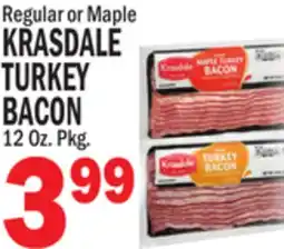 C Town KRASDALE TURKEY BACON offer