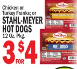 C Town STAHL-MEYER HOT DOGS offer