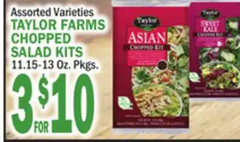 C Town TAYLOR FARMS CHOPPED SALAD KITS offer