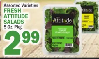 C Town FRESH ATTITUDE SALADS offer