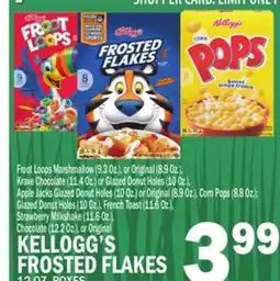 C Town KELLOGG'S FROSTED FLAKES offer