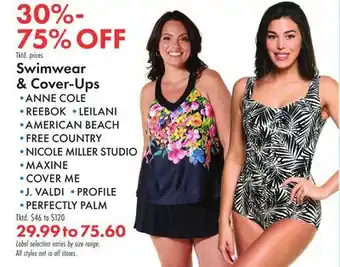 Boscov's Swimwear & Cover-Ups offer