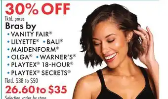 Boscov's Bras by offer