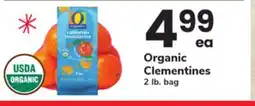 ACME Organic Clementines offer