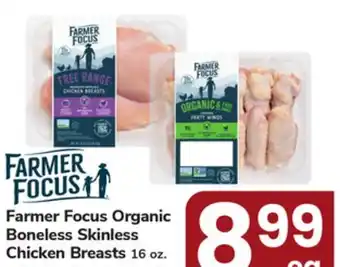 ACME Farmer Focus Organic Boneless Skinless Chicken Breasts offer