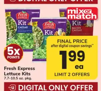 ACME Fresh Express Lettuce Kits offer