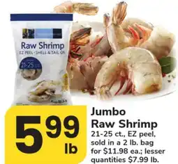 ACME Jumbo Raw Shrimp offer