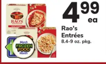 ACME Rao's Entrées offer