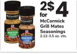 ACME McCormick Grill Mates Seasonings offer