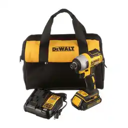 Walmart Open Box DeWalt 20V MAX Brushless Cordless Impact Driver Kit with Charger offer