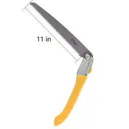 Walmart Wobythan 11 Inch Folding Hand Saw Wood Cutting Camping Saw Gardening Tools offer