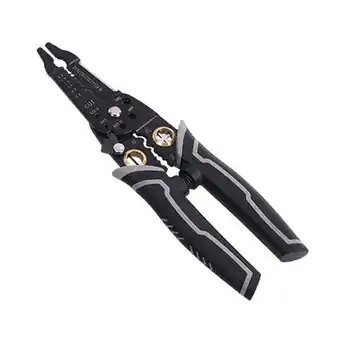 Walmart Wire Stripper Pliers Multifunctional Electric Cable Crimper Cutter Stripper B7I4 offer