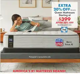 Boscov's Queen Mattresses offer