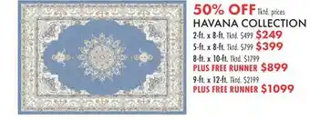 Boscov's HAVANA COLLECTION offer