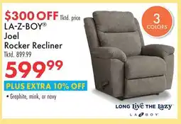 Boscov's LAZBOY Joel Rocker Recliner offer