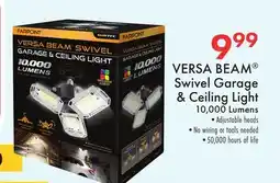 Boscov's VERSA BEAM Swivel Garage & Ceiling Light offer