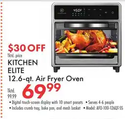 Boscov's KITCHEN ELITE 12.6-qt. Air Fryer Oven offer