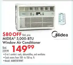 Boscov's MIDEA 5,000-BTU Window Air Conditioner offer