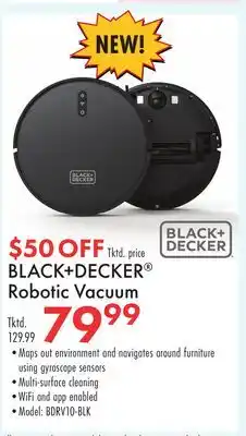 Boscov's BLACK + DECKER Robotic Vacuum offer