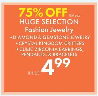 Boscov's HUGE SELECTION Fashion Jewelry offer