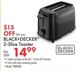 Boscov's BLACK + DECKER 2-Slice Toaster offer