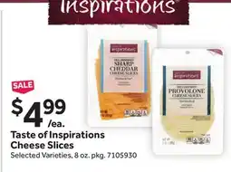 Stop&Shop Taste of Inspirations Cheese Slices offer