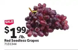 Stop&Shop Red Seedless Grapes offer