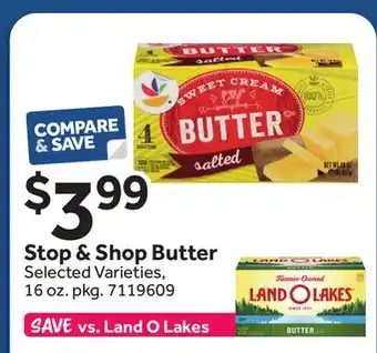 Stop&Shop Stop & Shop Butter offer