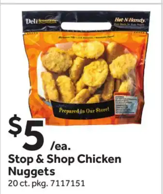 Stop&Shop Stop & Shop Chicken Nuggets offer