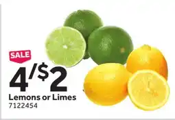 Stop&Shop Lemons or Limes offer