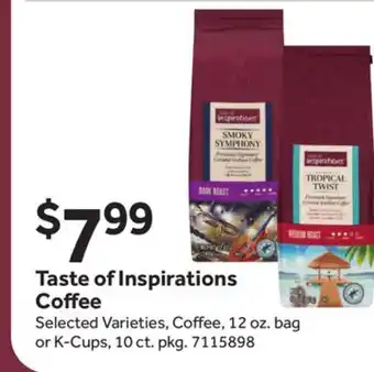 Stop&Shop Taste of Inspirations Coffee offer