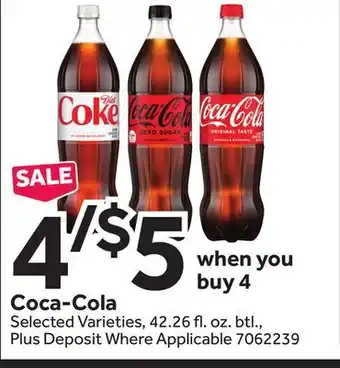 Stop&Shop Coca-Cola offer