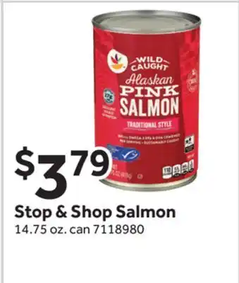 Stop&Shop Stop & Shop Salmon offer