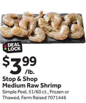 Stop&Shop Stop & Shop Medium Raw Shrimp offer