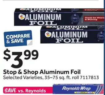 Stop&Shop Stop & Shop Aluminum Foil offer