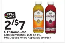 Stop&Shop GT's Kombucha offer