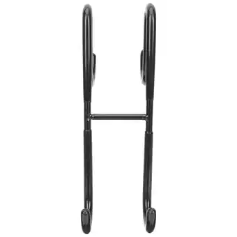 Walmart Double Hanging Hook Towel Hook Door Hook 18X10CM Black offer