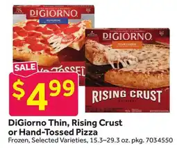 Stop&Shop DiGiorno Thin, Rising Crust or Hand-Tossed Pizza offer