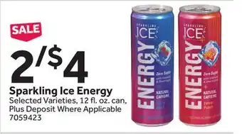 Stop&Shop Sparkling Ice Energy offer