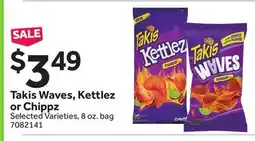 Stop&Shop Takis Waves, Kettlez or Chippz offer