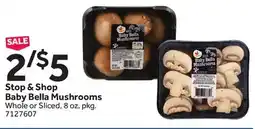 Stop&Shop Stop & Shop Baby Bella Mushrooms offer