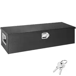 Walmart KFFKFF 39x13x10 Heavy Duty Aluminum Strip Tread Tool Box for Pickup Truck Beds offer