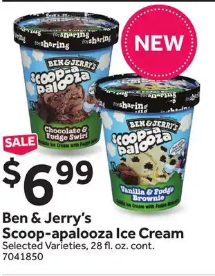 Stop&Shop Ben & Jerry's Scoop-apalooza Ice Cream offer