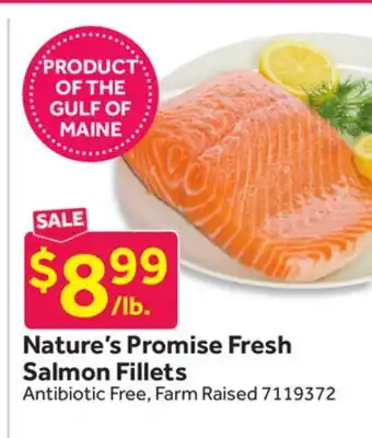 Stop&Shop Nature's Promise Fresh Salmon Fillets offer