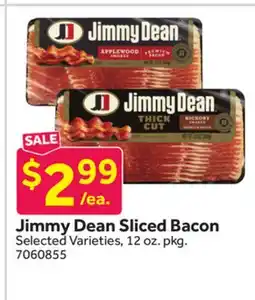 Stop&Shop Jimmy Dean Sliced Bacon offer