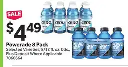 Stop&Shop Powerade 8 Pack offer