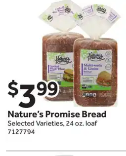 Stop&Shop Nature's Promise Bread offer