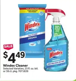 Stop&Shop Windex Cleaner offer